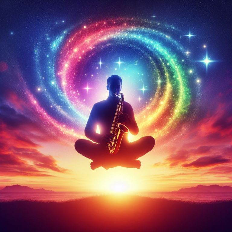 Meditace se saxofonem